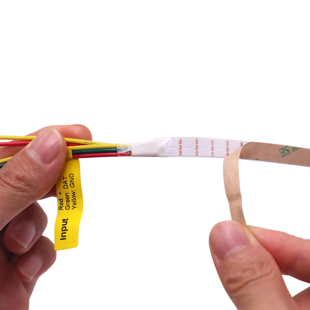 SK6812 RGB DC5V 8MM 144LEDs/m 4020 Side Emitting Individually Addressable LED Strip Lights SK6812 RGB DC5V 8MM 144LEDs/m 4020 Side Emitting Individually Addressable LED Strip Lights